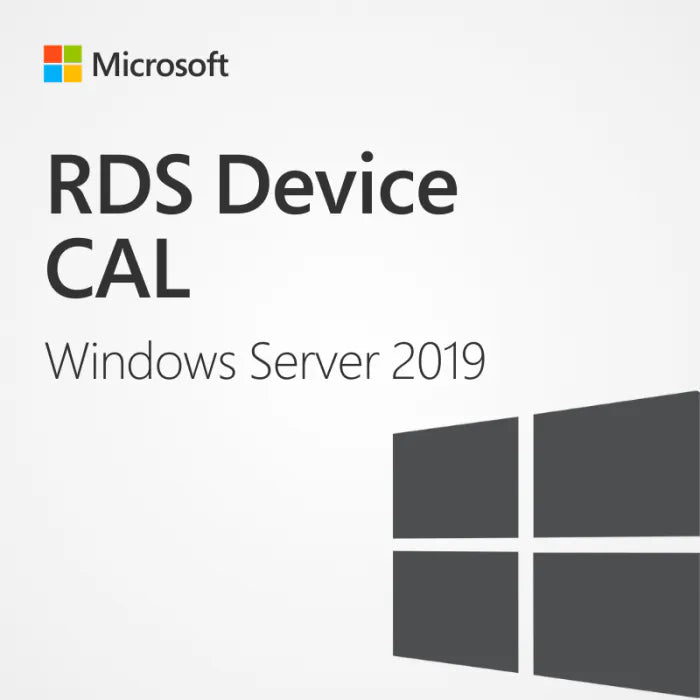 Windows Server 2019 Remote Desktop Services 50 device CAL licence artwork